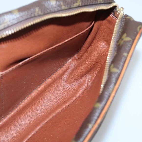 LOUIS VUITTON Monogram Compiegne 28 Clutch Bag M51845 LV Auth 128341 - Picture 12 of 16